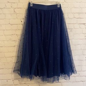 Torrid Skirt Size 2 Navy Blue